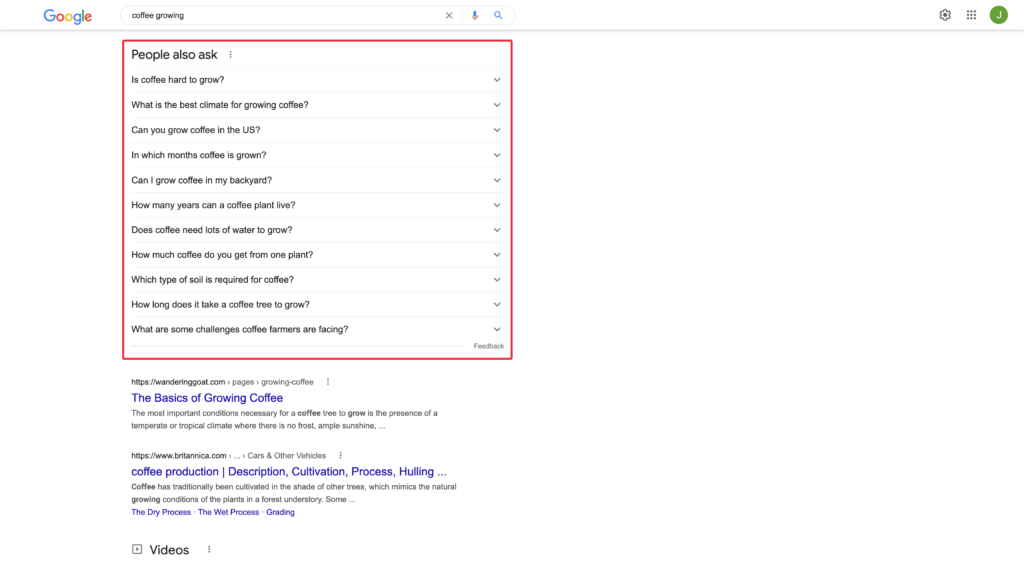 People Also Ask for Coffee Growing